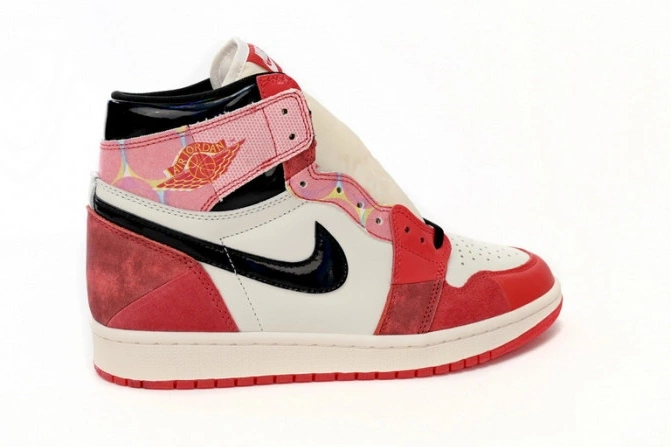 Bmlin shoes OG Spider-Verse DV1748-601 Across Spider-Man Jordan High the 1 0710